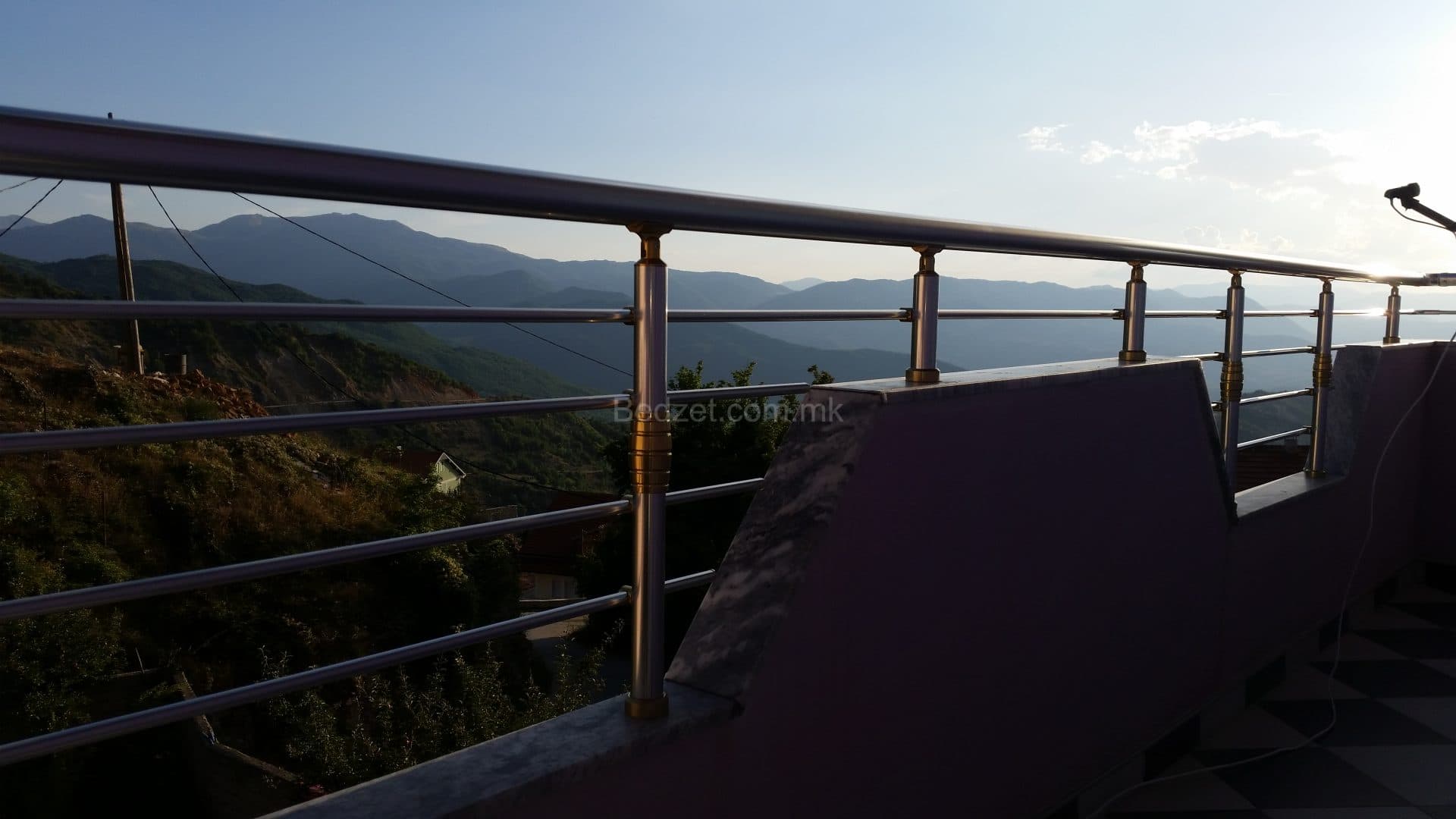 Aluminium metal railing — Bedžet